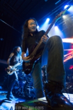 Dragonforce - London Music Hall, Canada - November 26th, 2015 - photo by Mike Bax